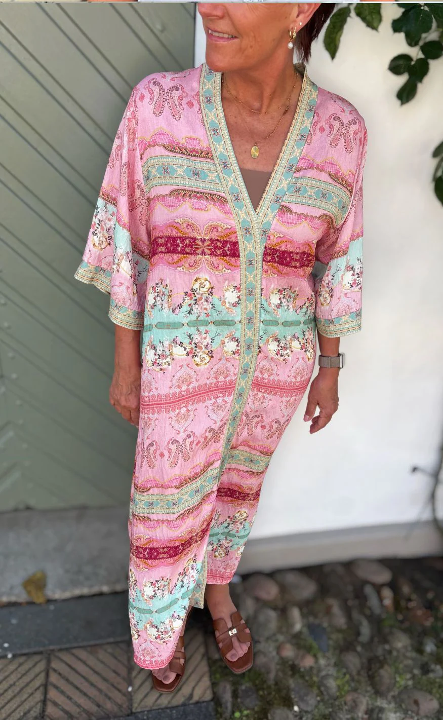 Marta Du Chateau Kjole - Stefania - Rosa6534tpk