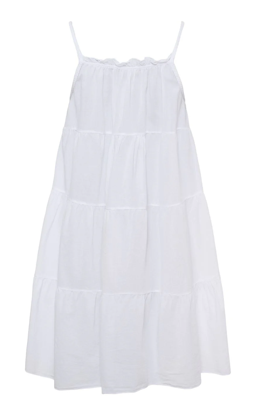 Marta Du Chateau Kjole - Velina - White - Image 2