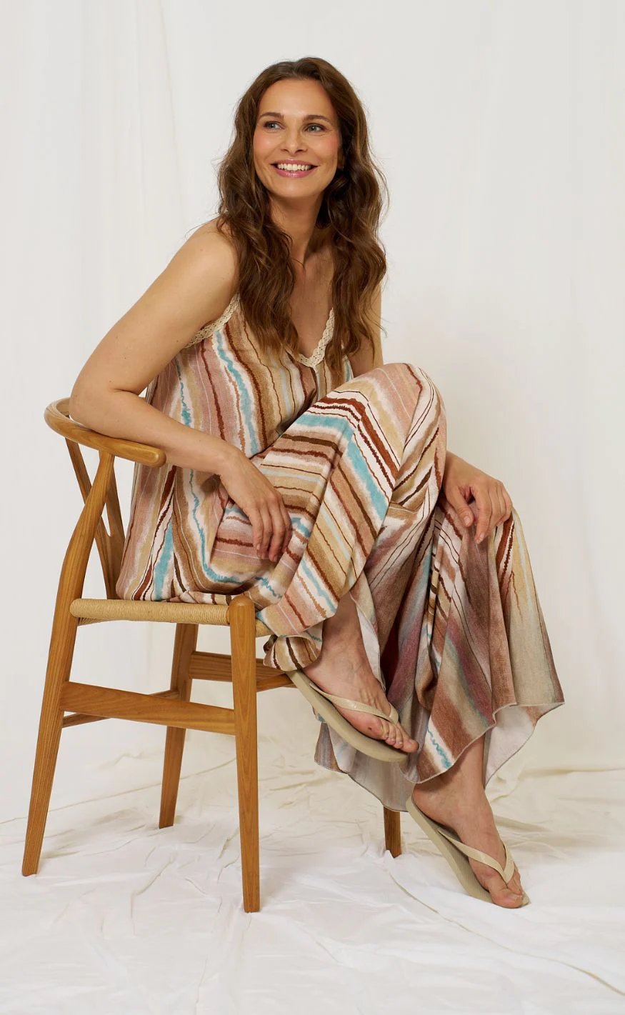Marta Du Chateau Kjole - Violette - Beige - Image 7