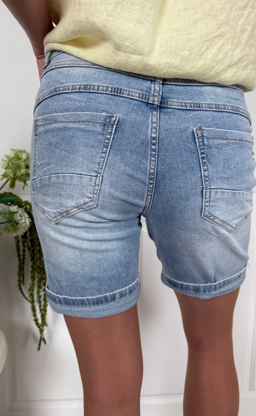 Marta Du Chateau Shorts - Samara - Denim - Image 4