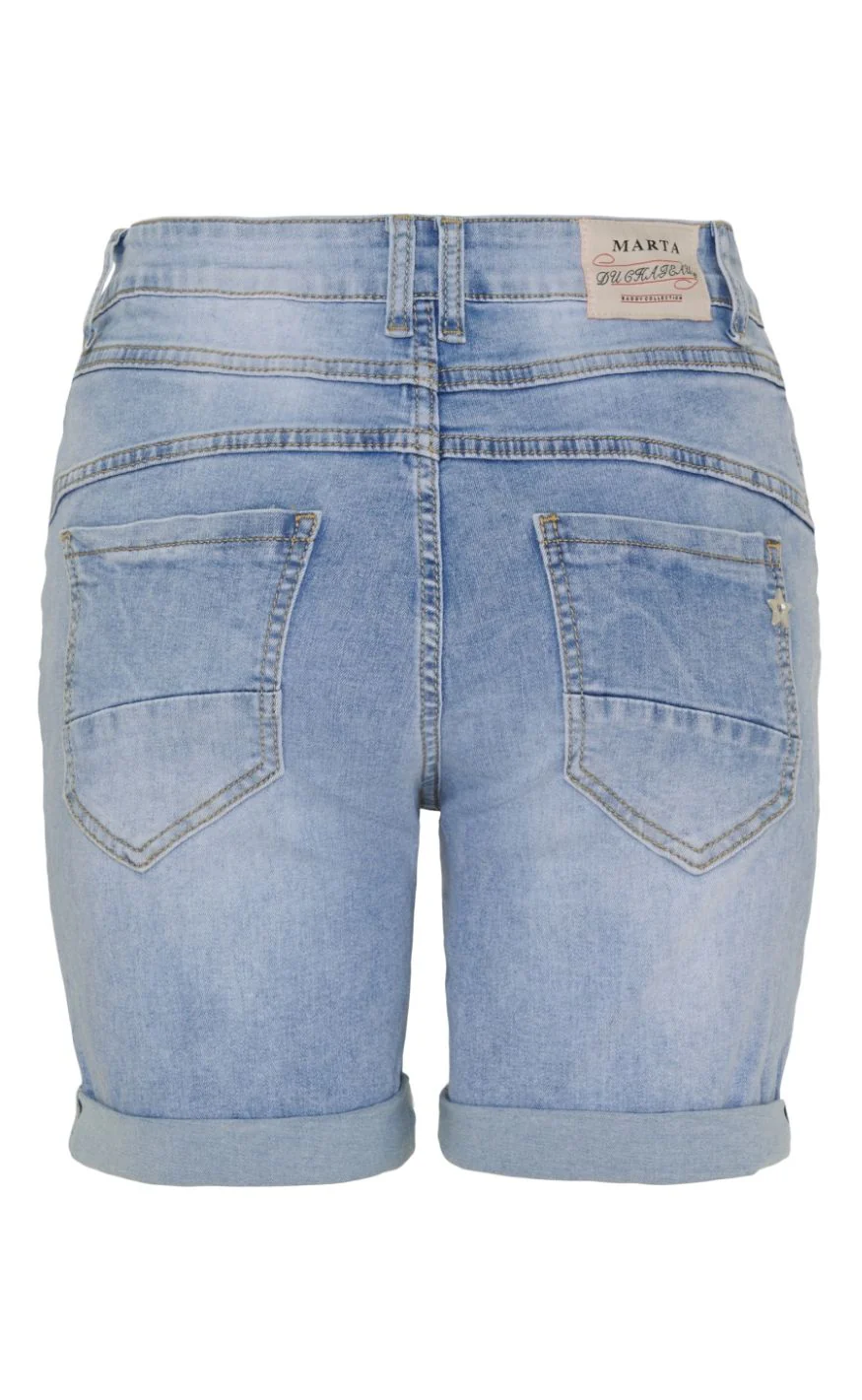Marta Du Chateau Shorts - Samara - Denim - Image 5