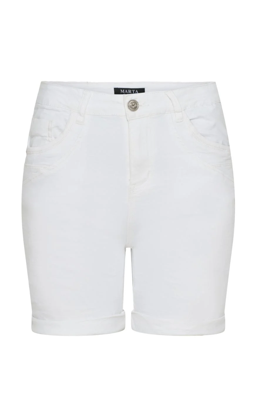 Marta Du Chateau Shorts - Sofia - White