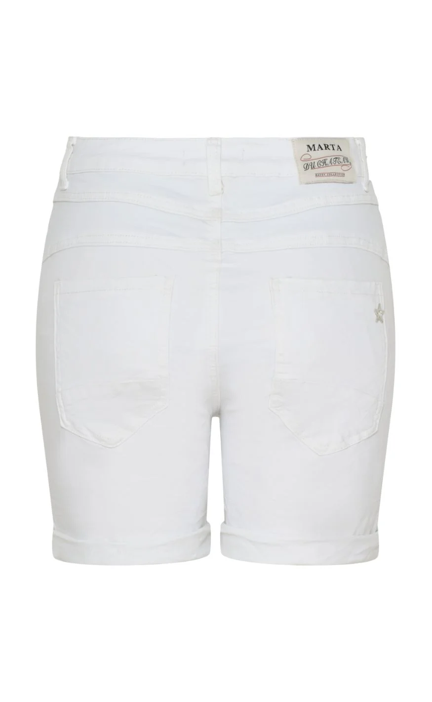 Marta Du Chateau Shorts - Sofia - White - Image 2