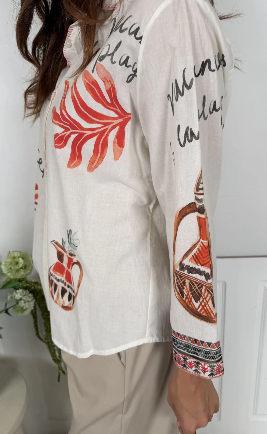 Marta Du Chateau Skjorte - Pirella - White Originale - Image 2