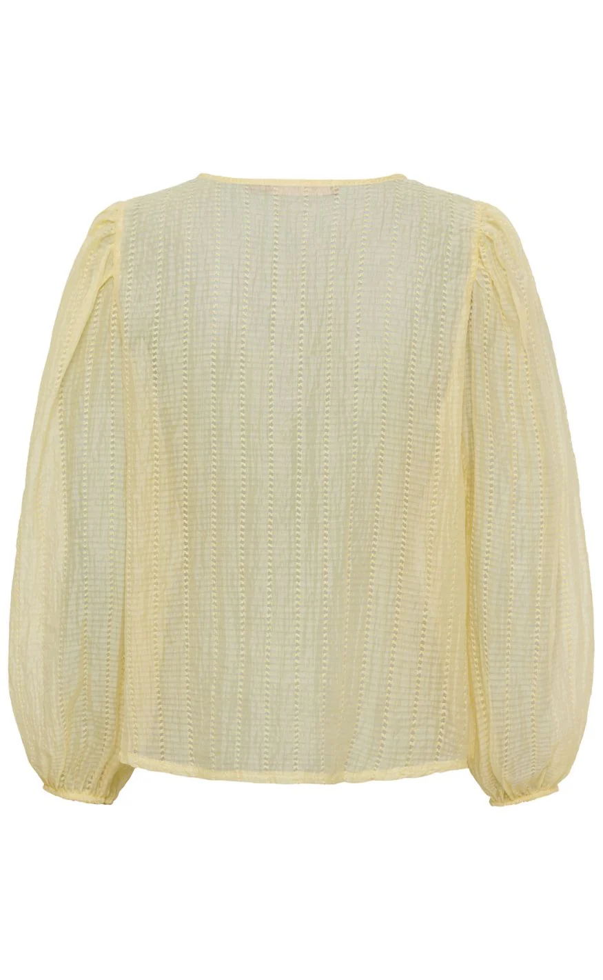 Marta Du Chateau Skjorte - Roselle - Yellow - Image 2