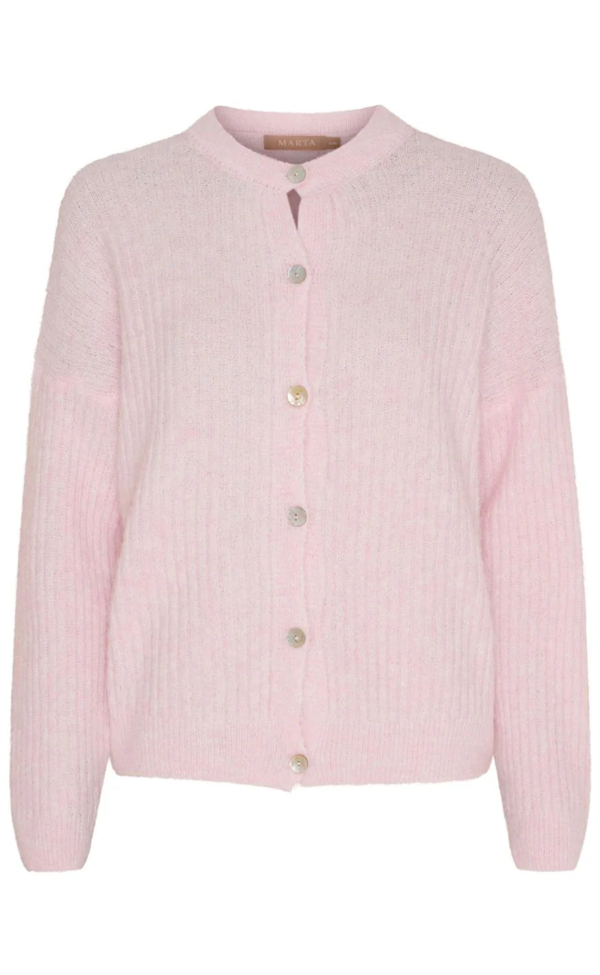 Marta Du Chateau Cardigan - Frederikke - Rosa9531 - Image 2