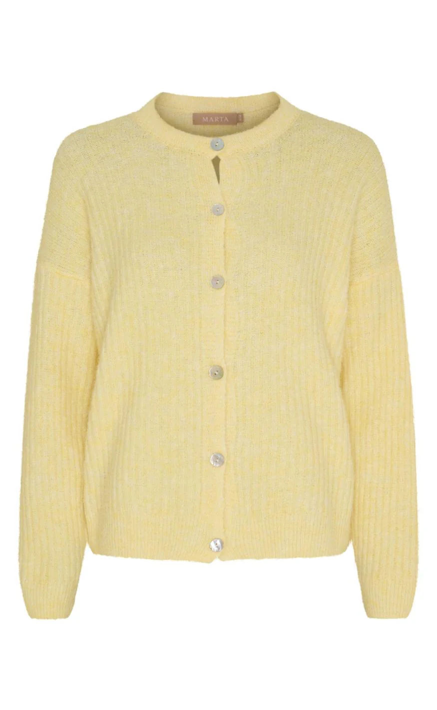 Marta Du Chateau Cardigan - Frederikke - Yellow9516