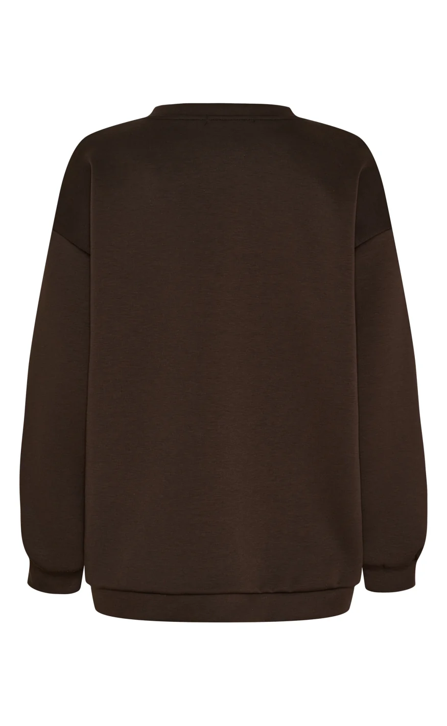 Marta Du Chateau Sweatshirt - Hibiscus - Brown/Yellow - Image 4
