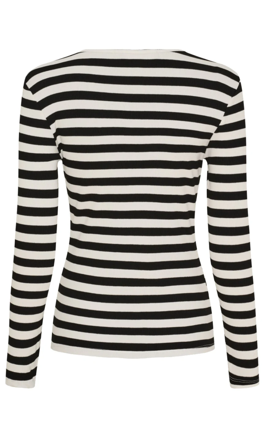 Marta Du Chateau Bluse - Begonia - Black - Image 3
