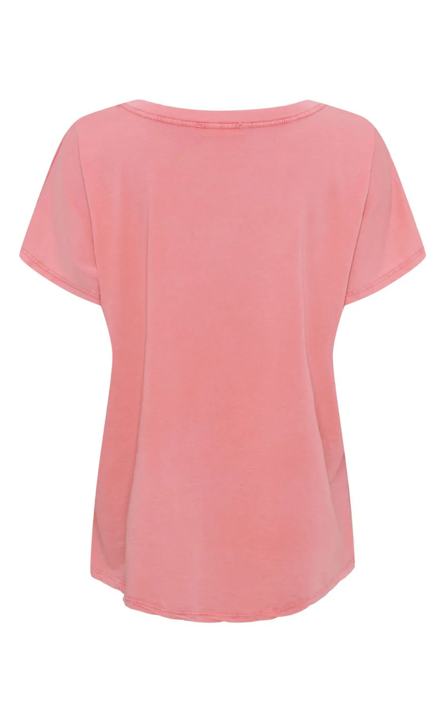 Marta Du Chateau T-shirt - Jessia - Corallo - Image 2