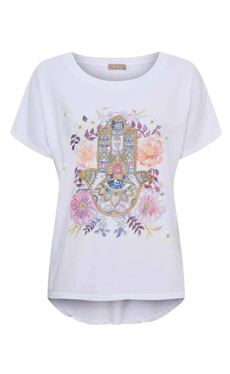 Marta Du Chateau T-shirt - Jessia - White