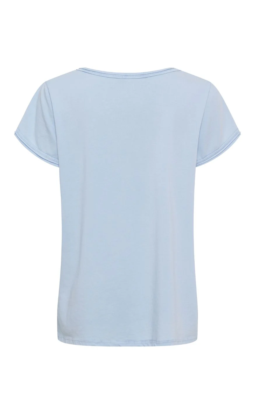 Marta Du Chateau T-shirt - Norina - Celeste - Image 2