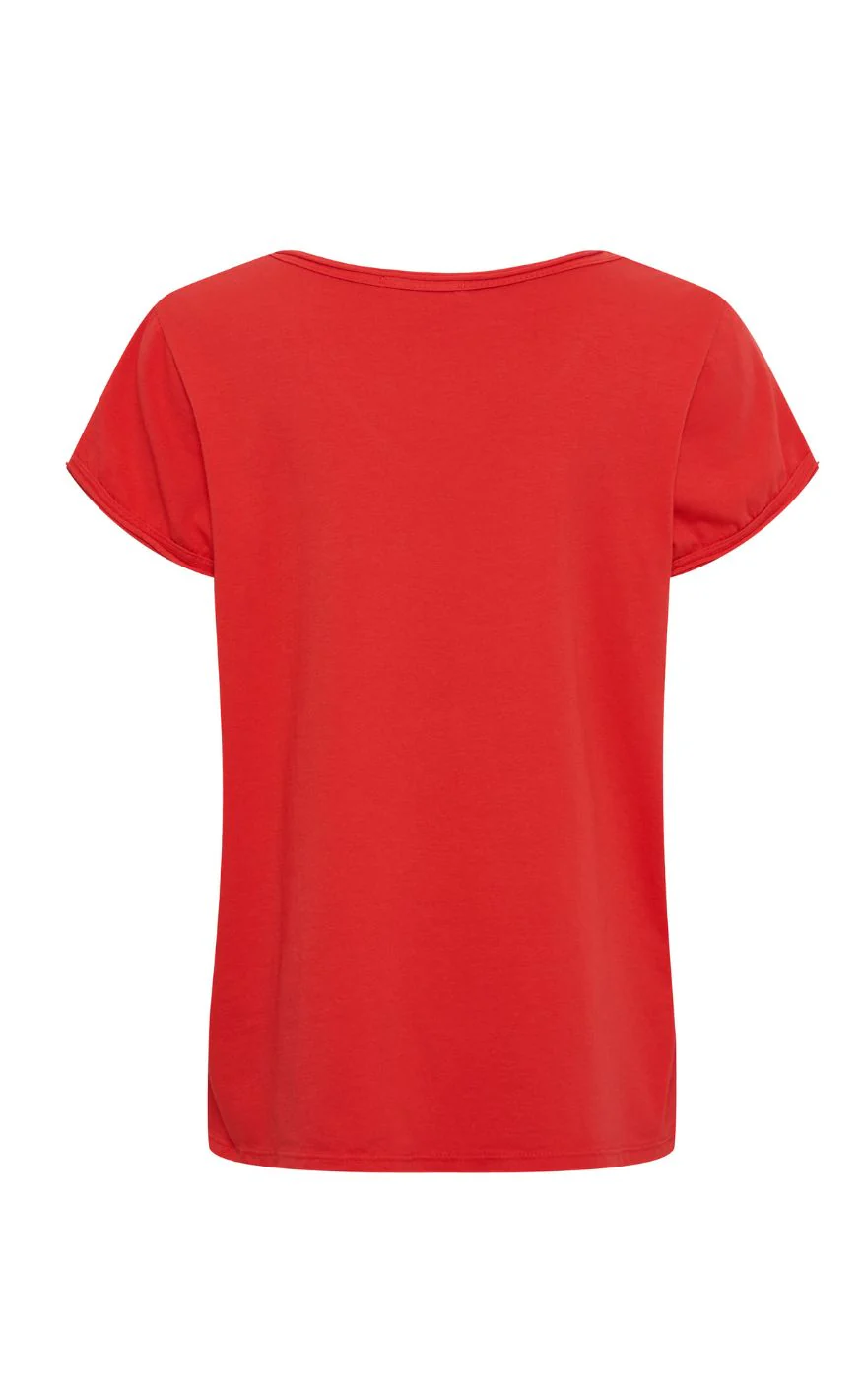 Marta Du Chateau T-shirt - Norina - Red - Image 2
