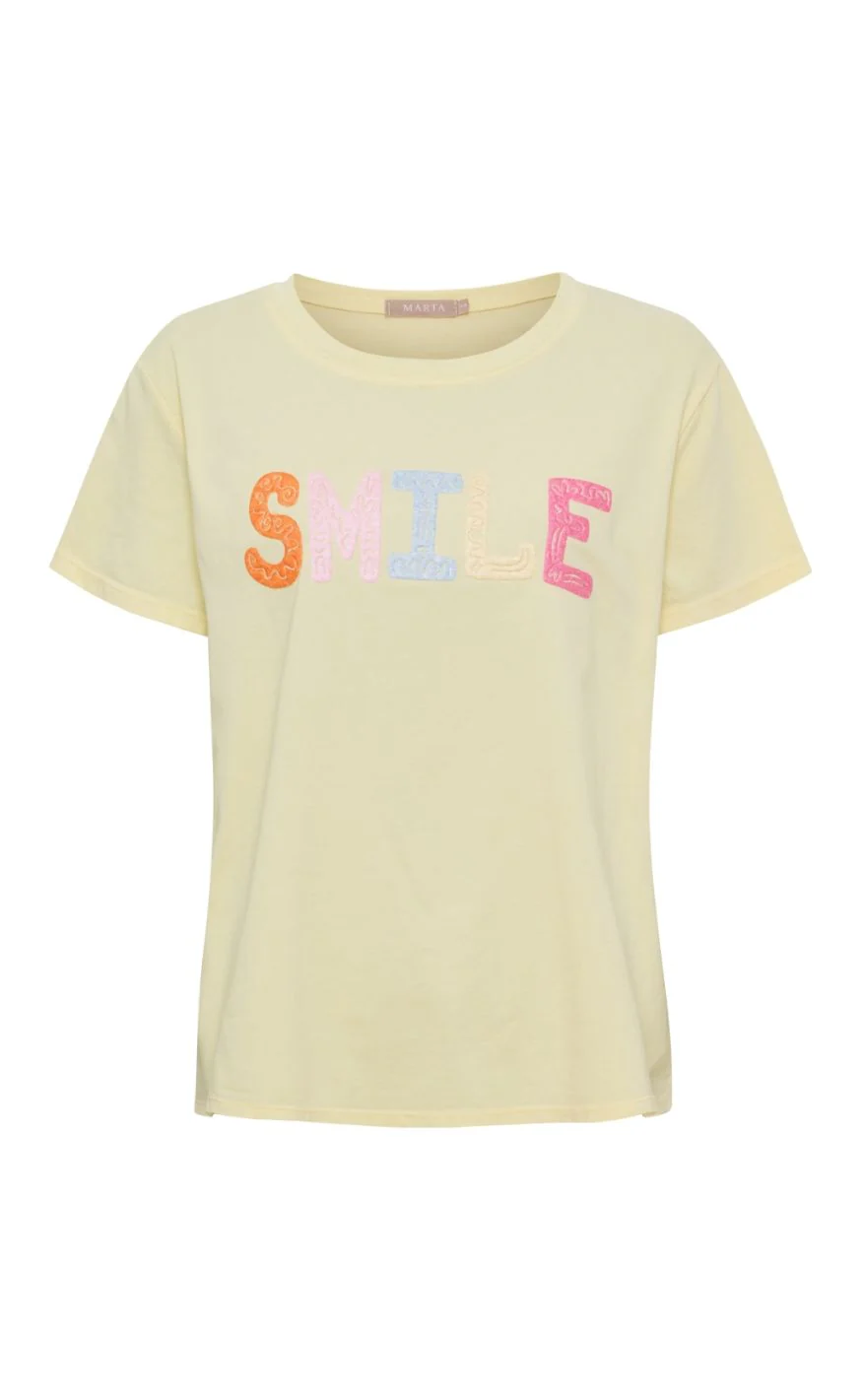 Marta Du Chateau T-shirt - Vespera - Yellow
