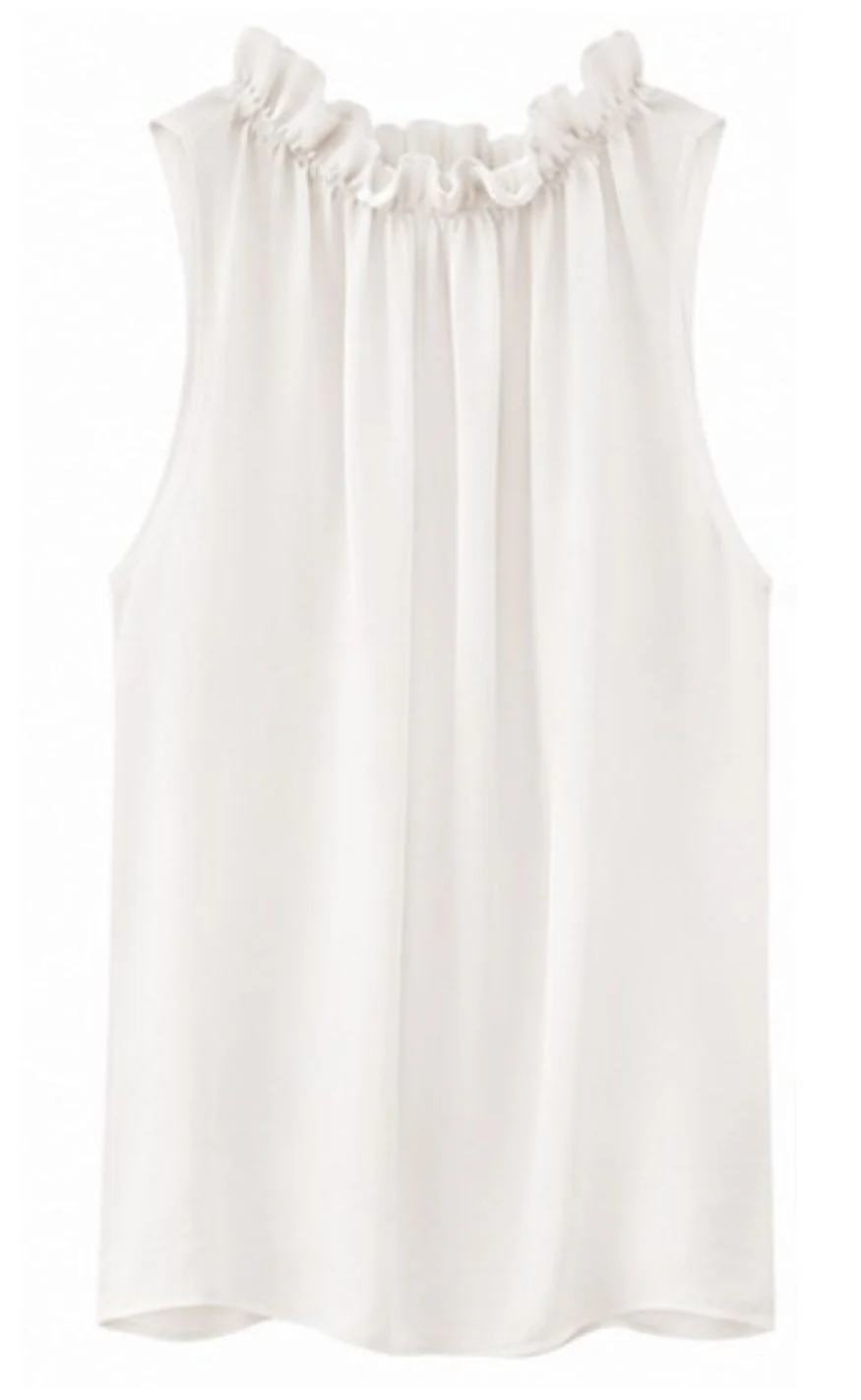 Marta Du Chateau Top - Lucina Uni - White