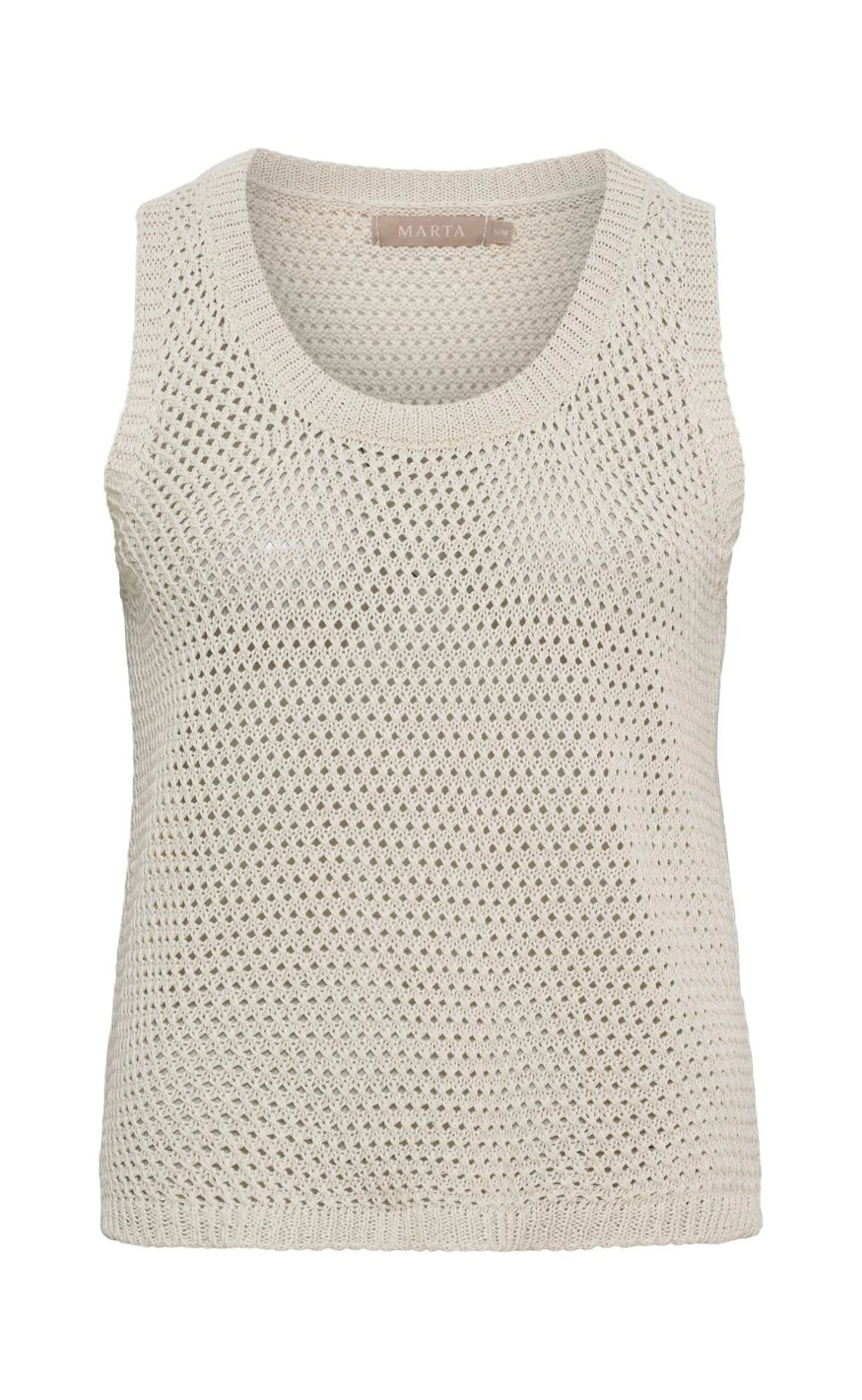 Marta Du Chateau Top - Nayla - Beige - Image 3