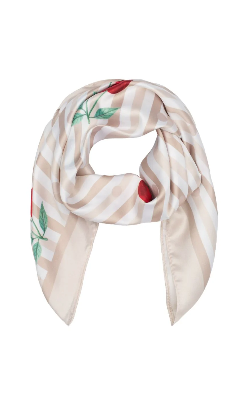 Marta Du Chateau Tørklæde - Finja - Beige4102