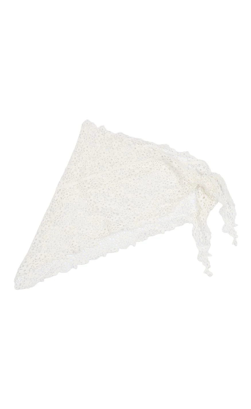 Marta Du Chateau Tørklæde - Ziva - White - Image 3
