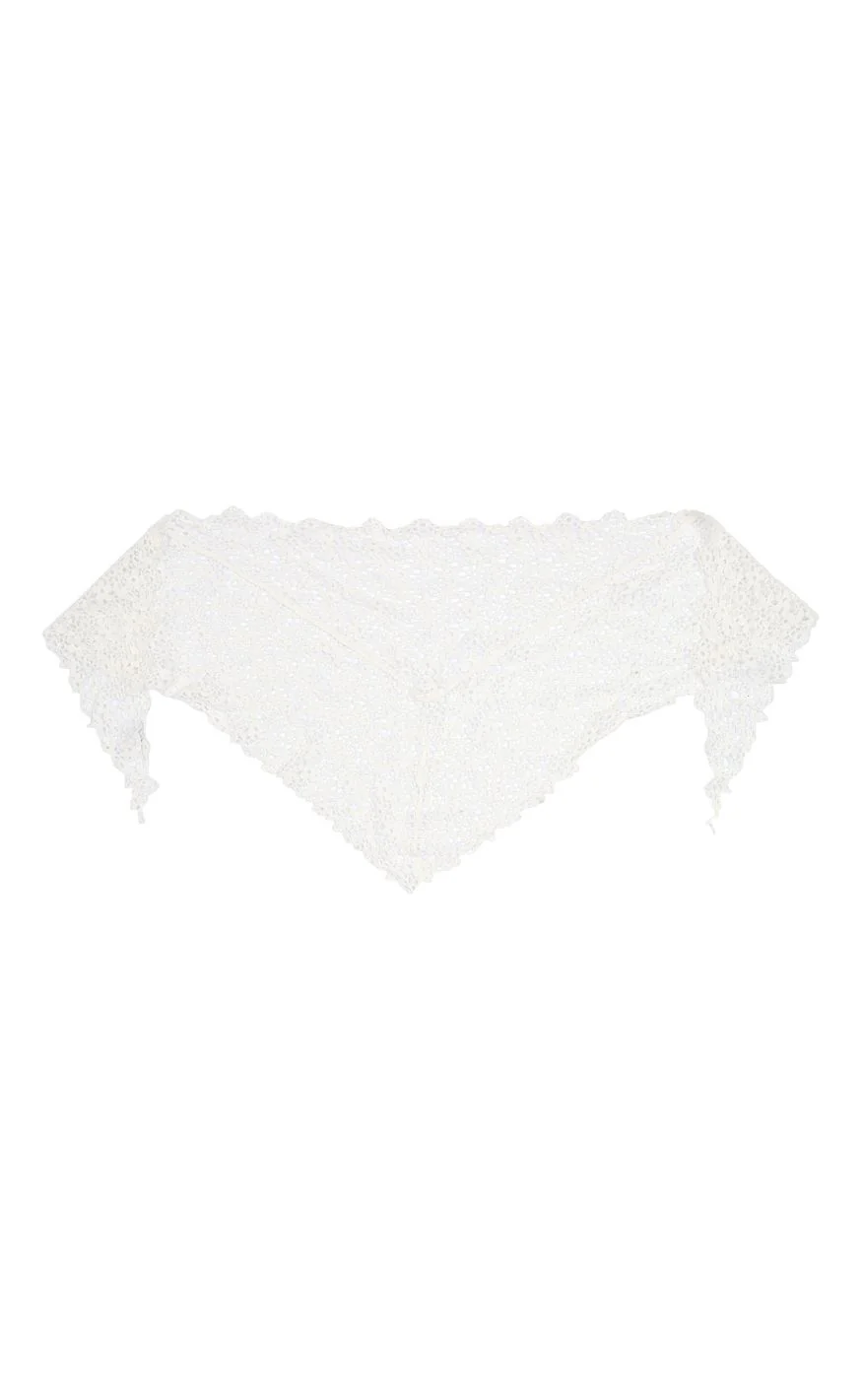 Marta Du Chateau Tørklæde - Ziva - White - Image 4