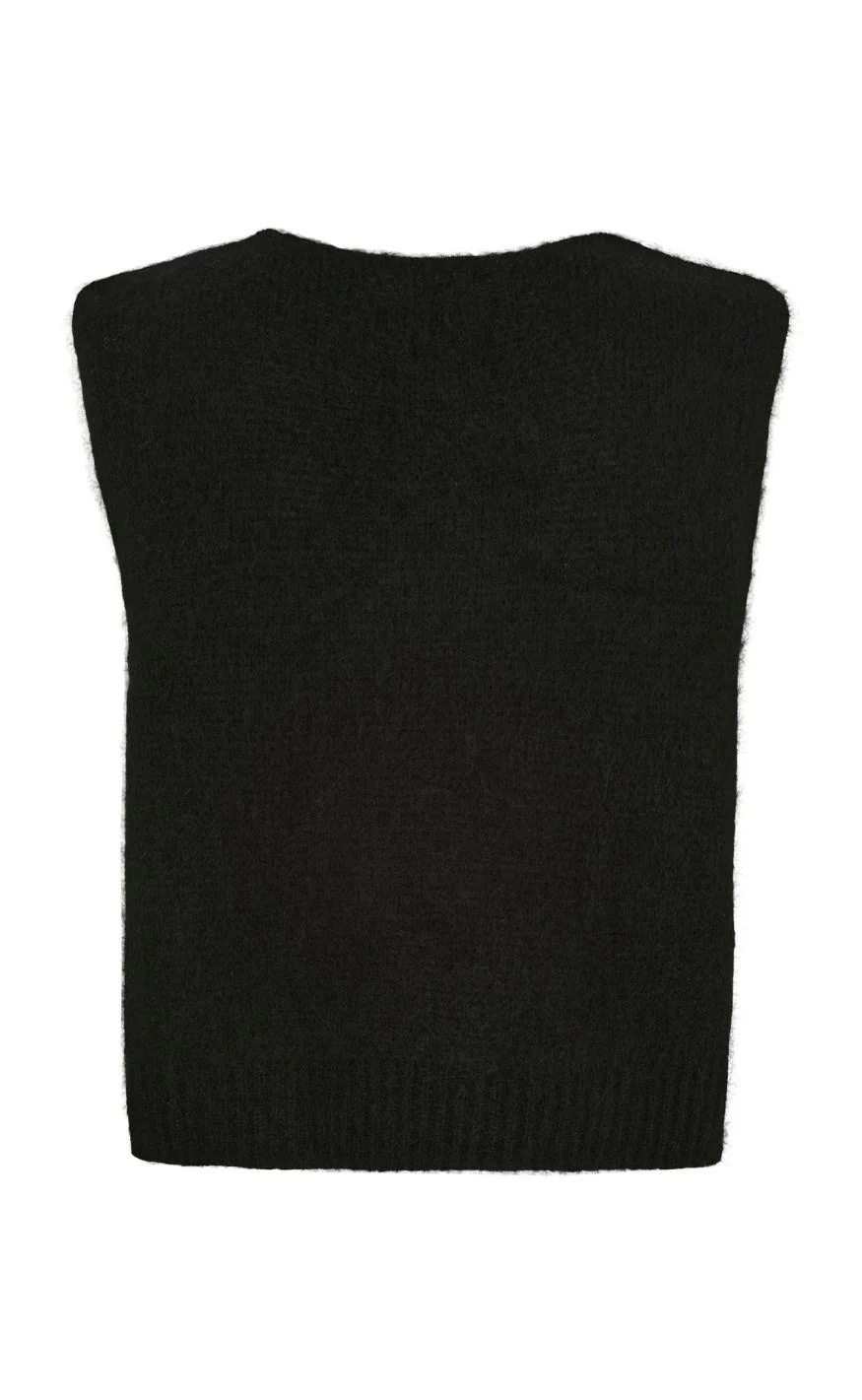 Marta Du Chateau Vest - Marlene - Black - Image 2