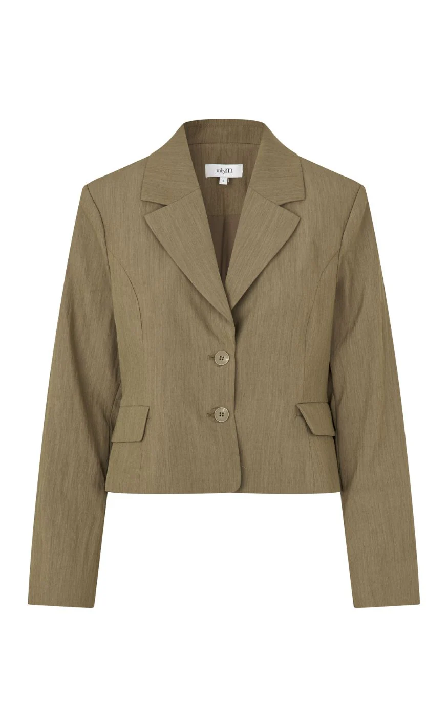 MbyM Blazer - Haring-M - Light Olive Melange - Image 2