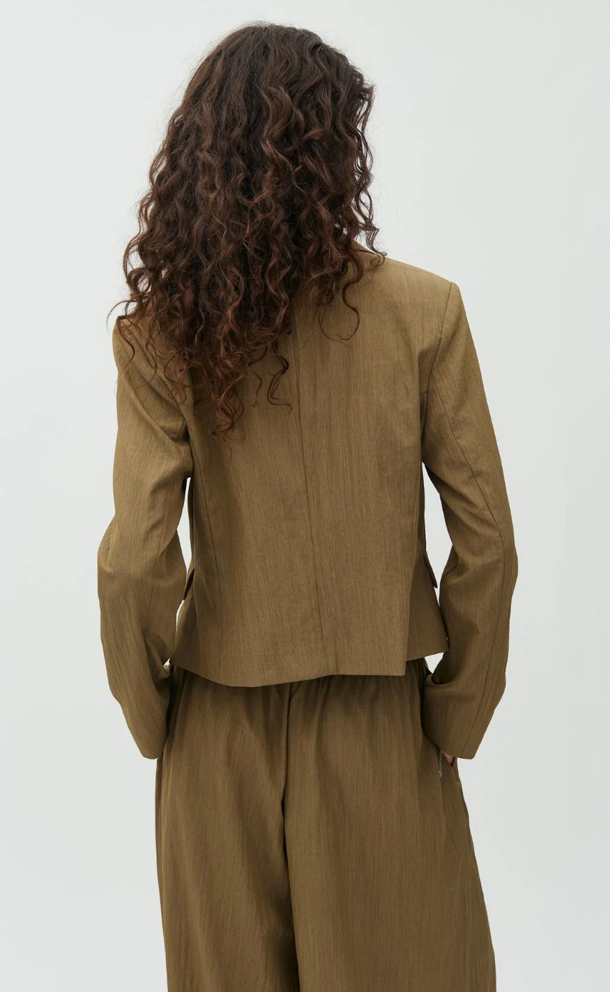 MbyM Blazer - Haring-M - Light Olive Melange - Image 6
