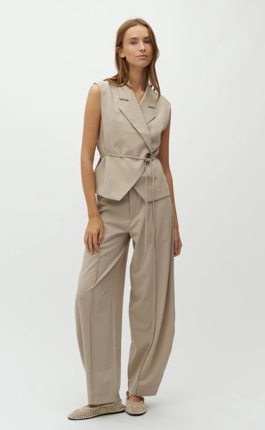 MbyM Top - Evelora-M - Light Sand - Image 4
