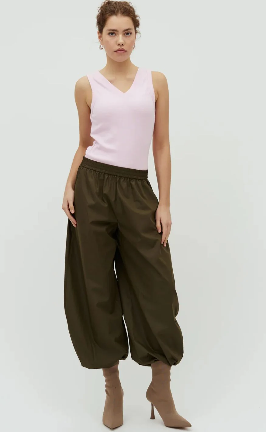 MbyM Bukser - Eawyn-M - Dark Olive - Image 3