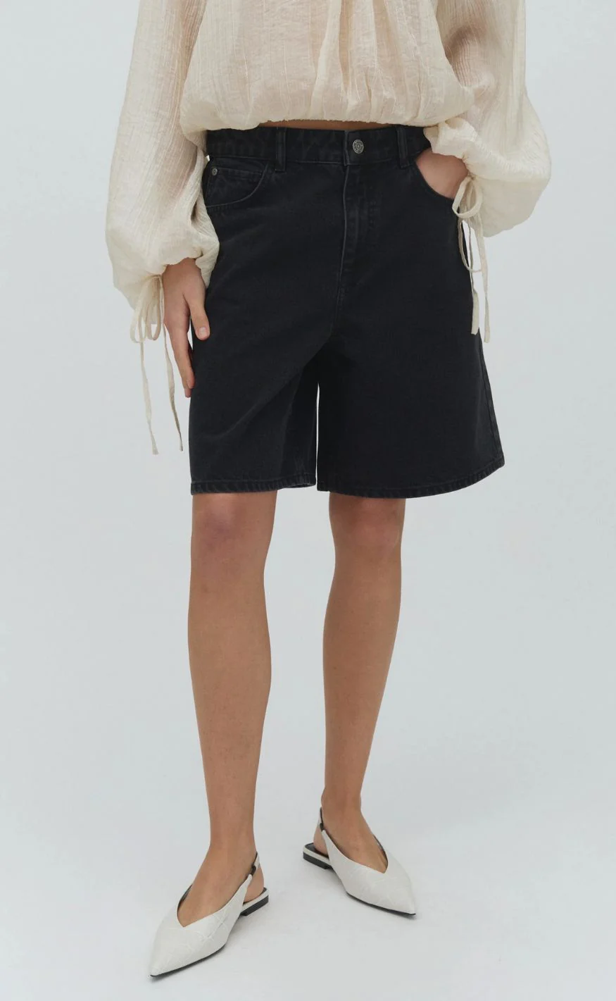 MbyM Shorts - Talina-M - Rebel Black - Image 8