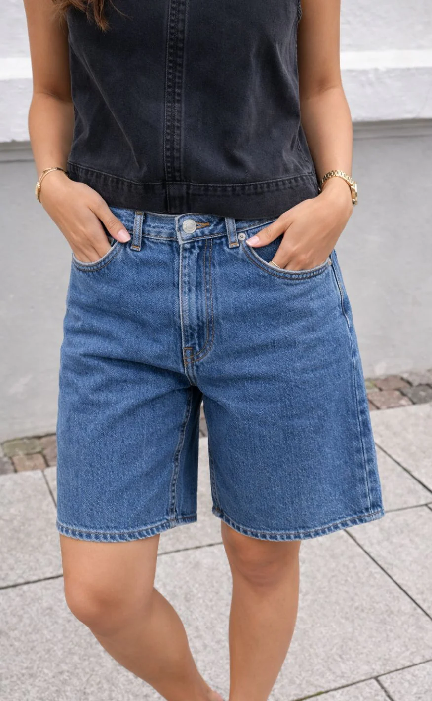MbyM Shorts - Talina-M - Vintage Blue Wash