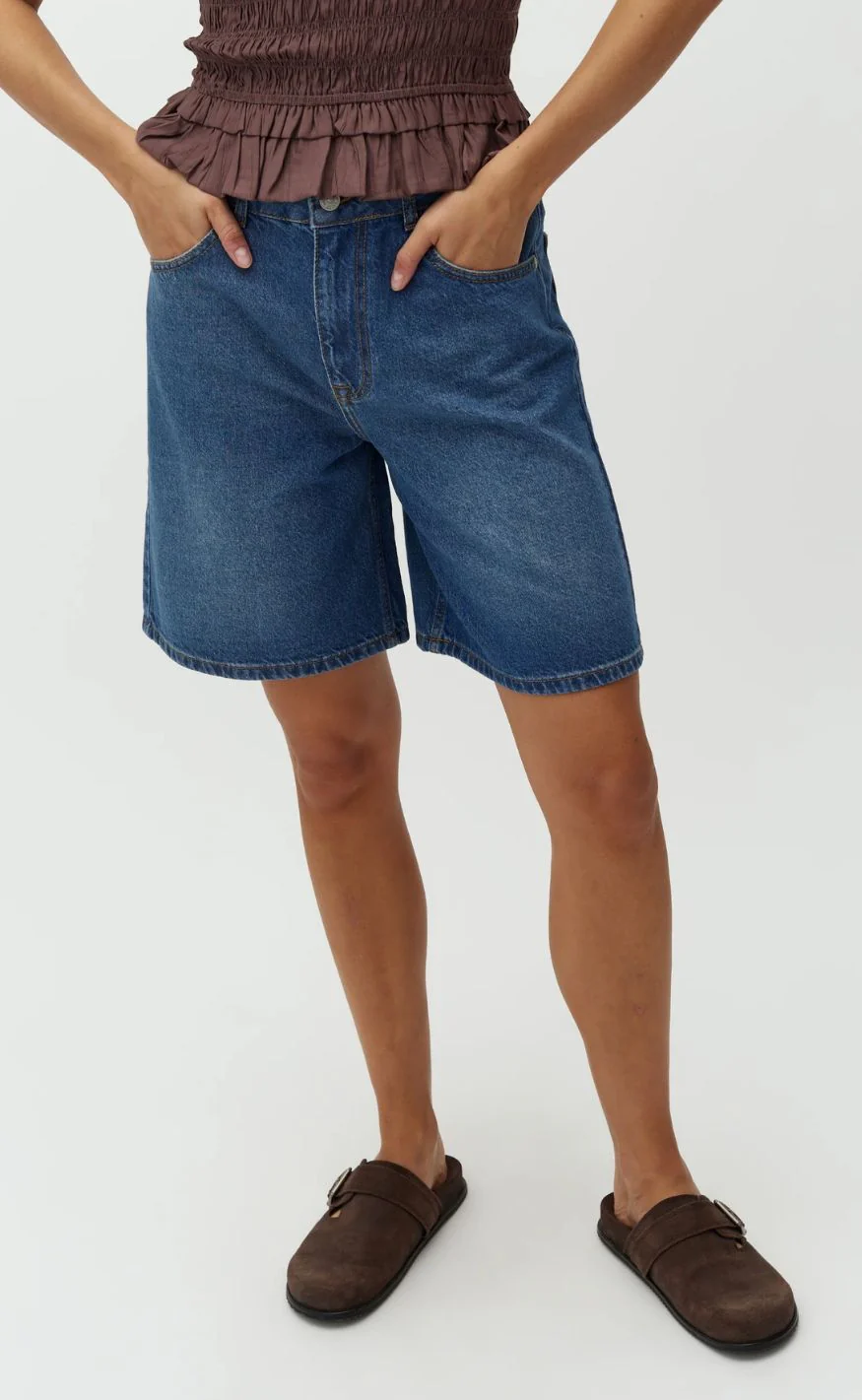 MbyM Shorts - Talina-M - Vintage Blue Wash - Image 4