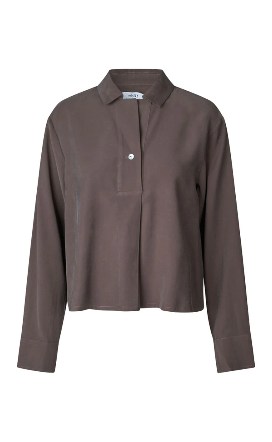 MbyM Skjorte - Elio - Chocolate Brown