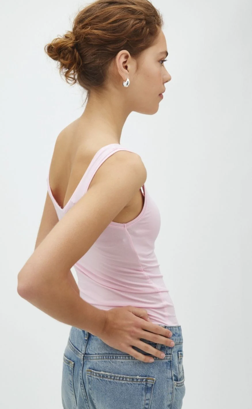 MbyM Top - Sina Basic - Pale Rose - Image 4