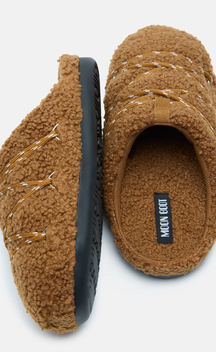 Moon Boots Slippers - Teddy - Cognac - Image 3