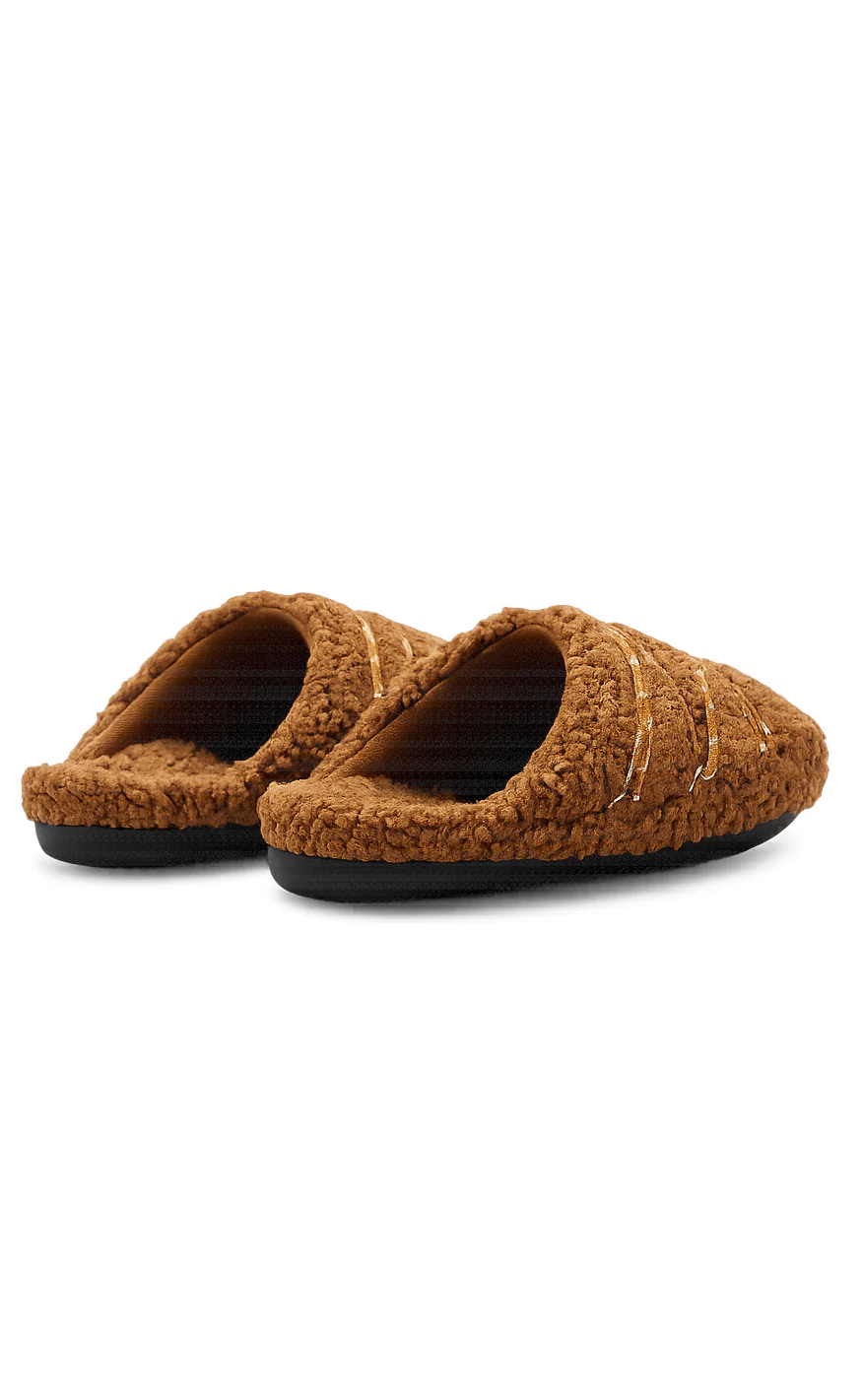 Moon Boots Slippers - Teddy - Cognac - Image 4
