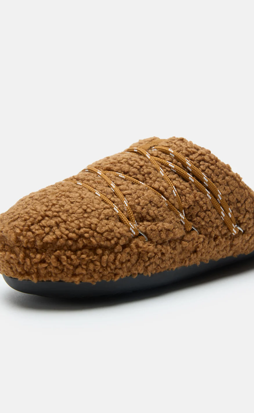 Moon Boots Slippers - Teddy - Cognac - Image 5
