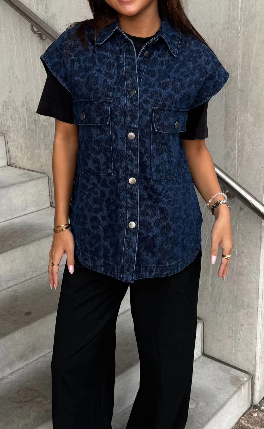 Moves Vest - Alexa - Dark Blue - Image 8