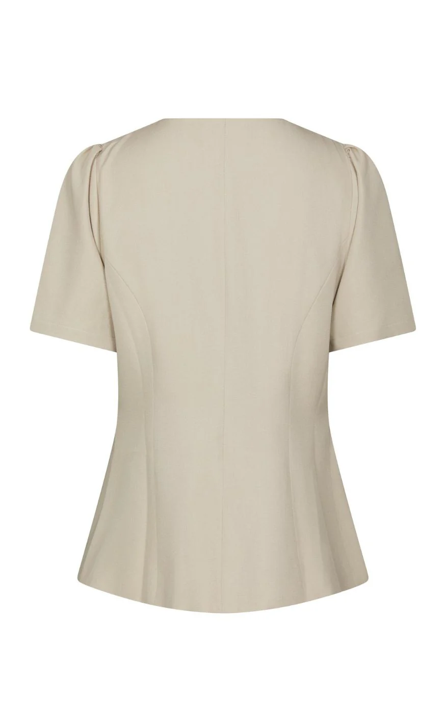 Neo Noir Bluse - Jules Structure - Creme - Image 5