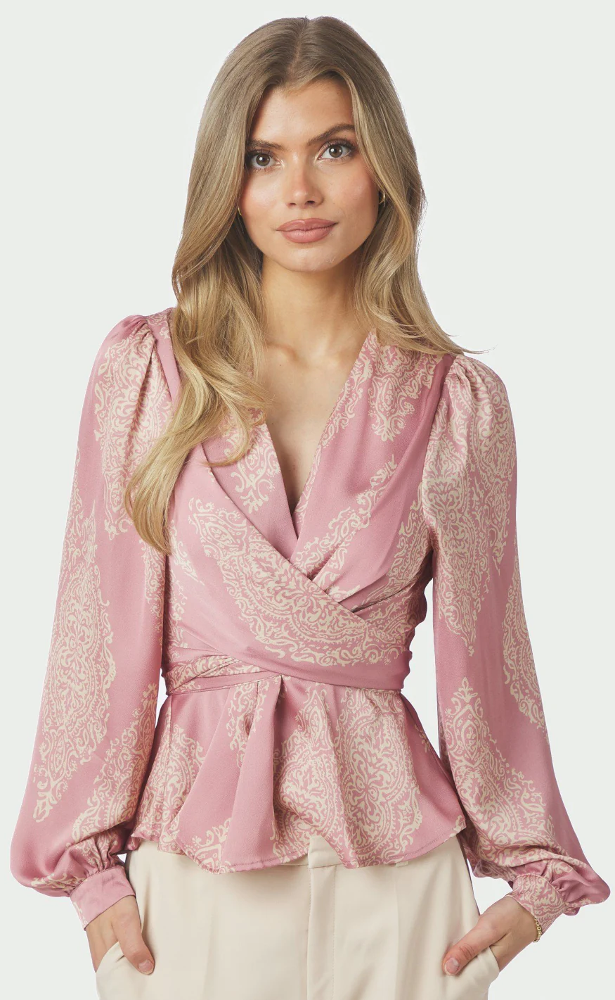 Neo Noir Bluse - Rista - Evening Rose - Image 5