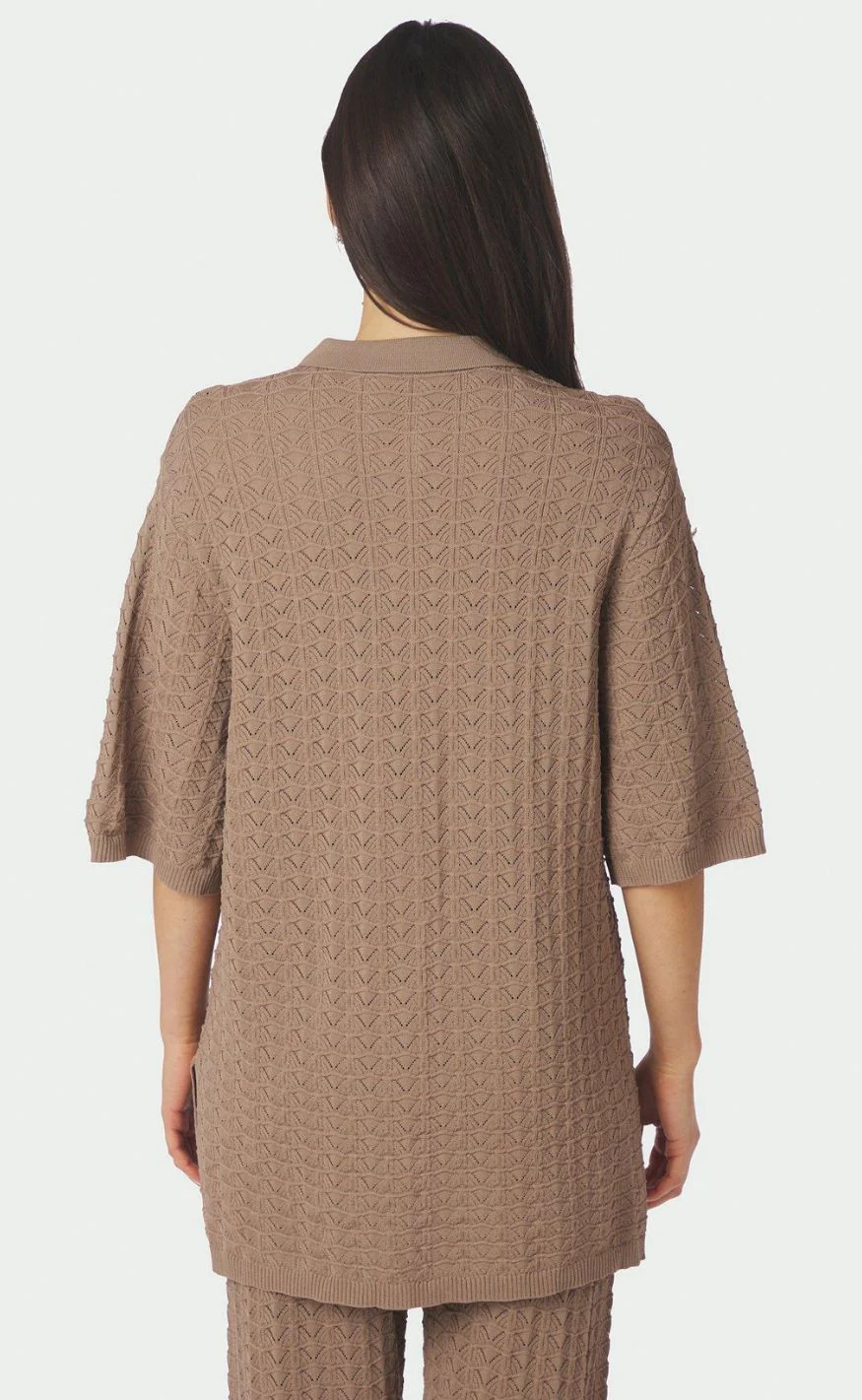 Neo Noir Bluse - Sette Fine - Taupe - Image 4