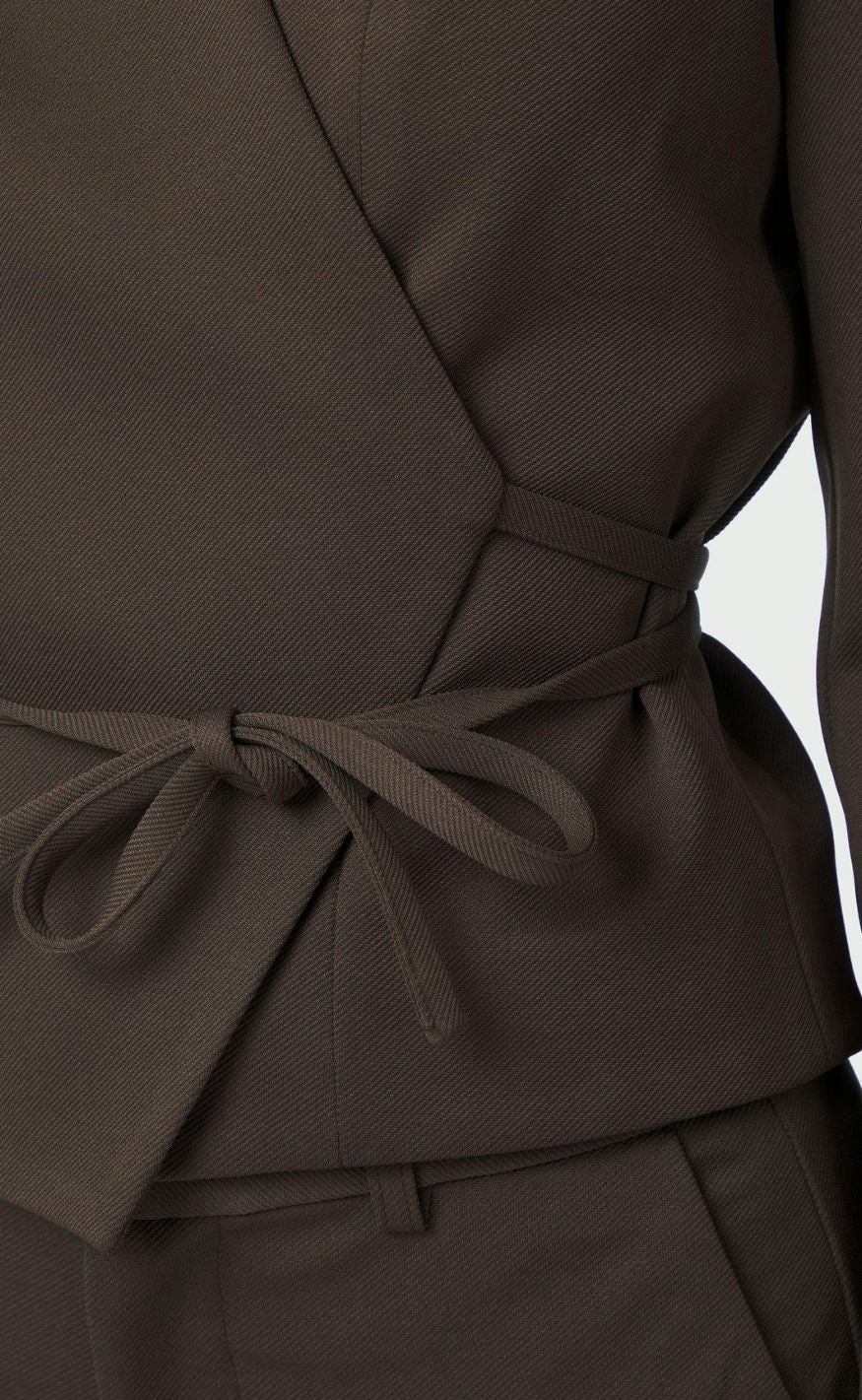 Neo Noir Bluse - Simmi - Dark Brown - Image 6