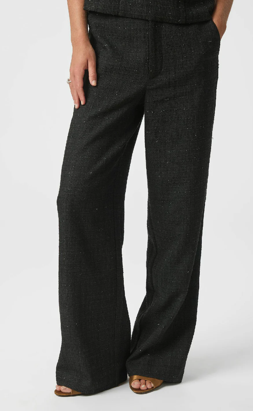 Neo Noir Bukser - Emmett Boucle - Black - Image 6