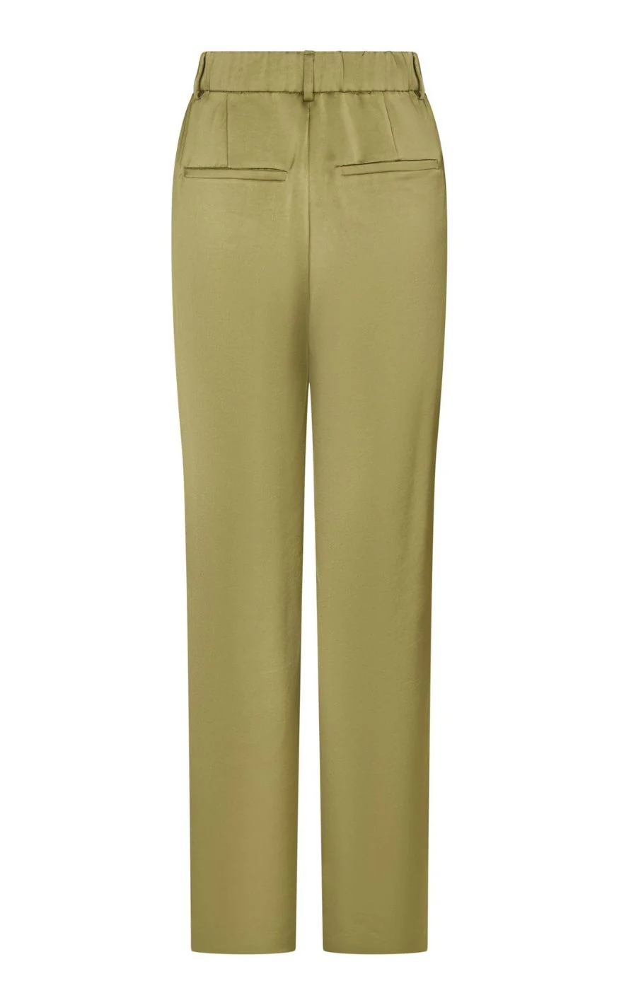 Neo Noir Bukser - Emmett Heavy Sateen - Sage Green - Image 4