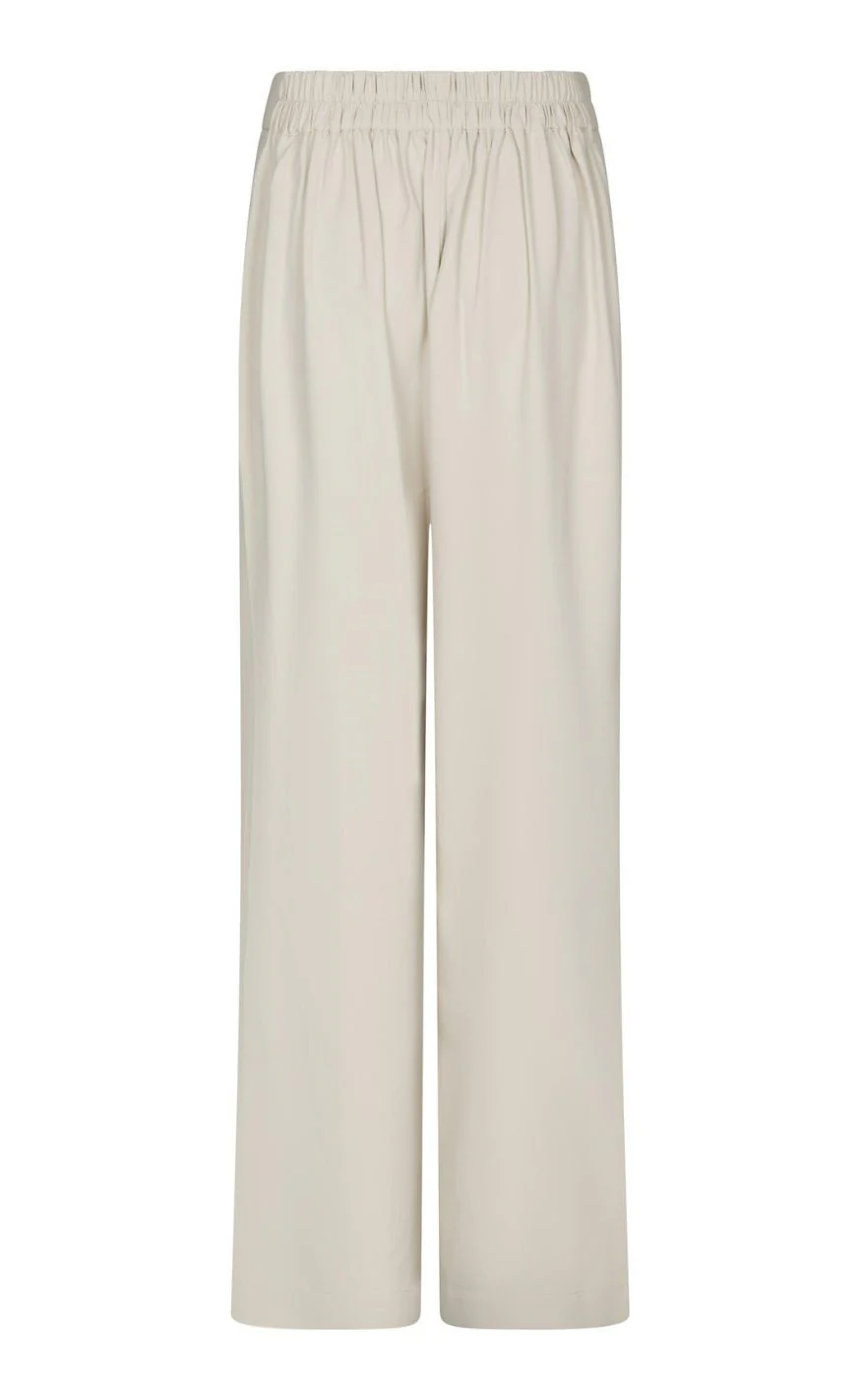 Neo Noir Bukser - Lunet Crepe - Ivory - Image 3