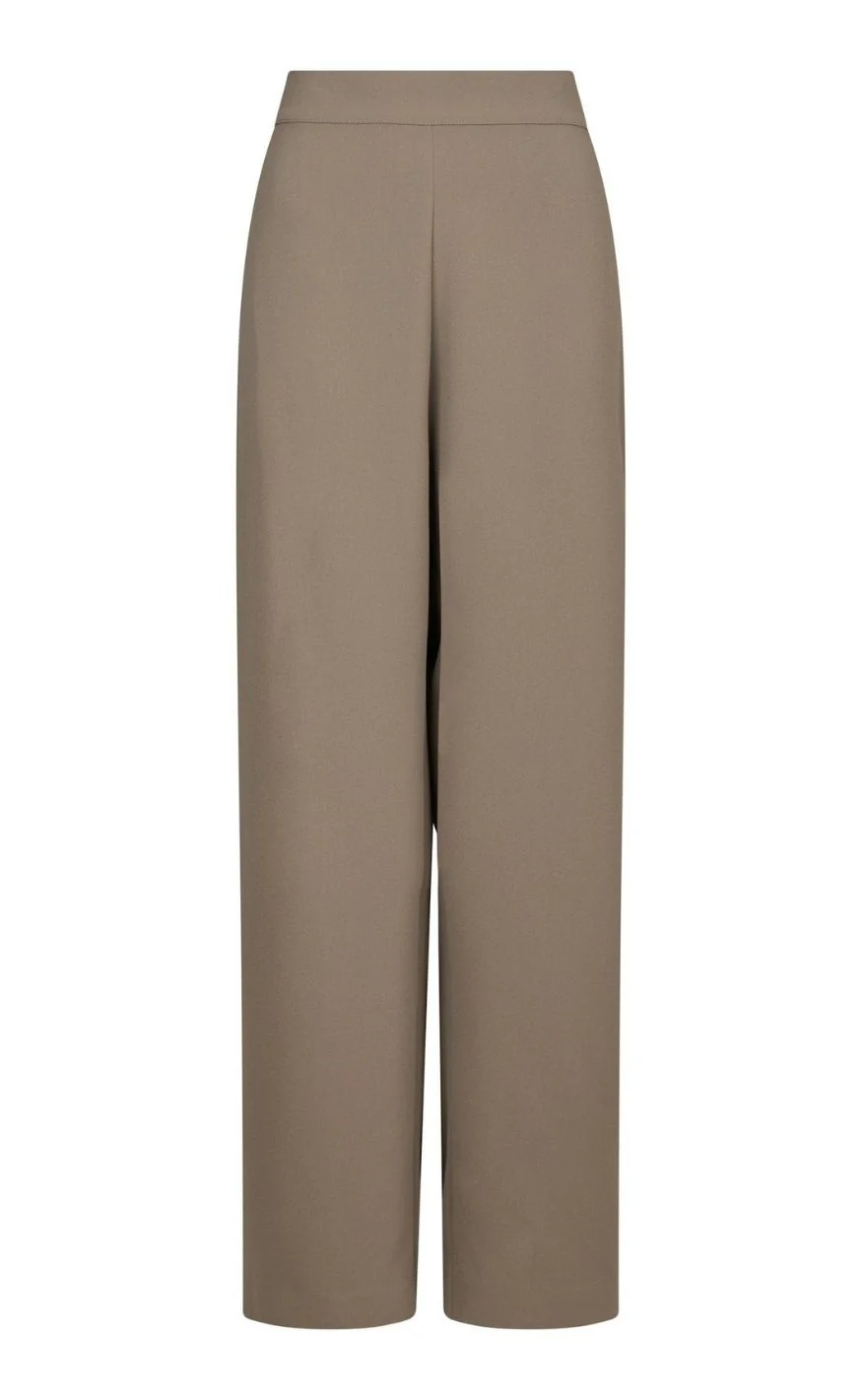 Neo Noir Bukser - Lunet Crepe - Taupe - Image 2
