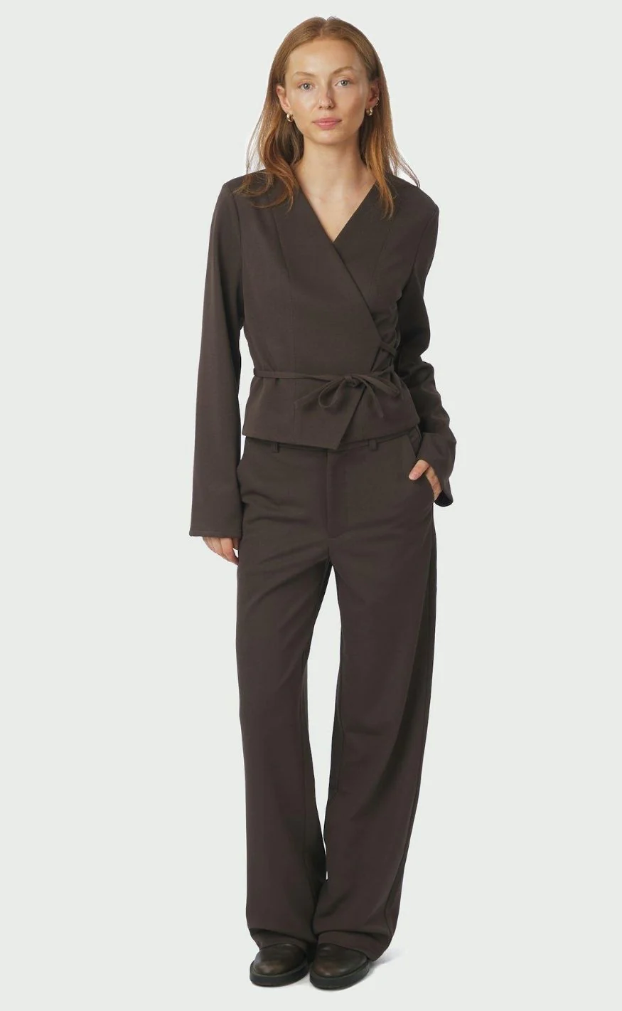 Neo Noir Bukser - Nathalie - Dark Brown - Image 5