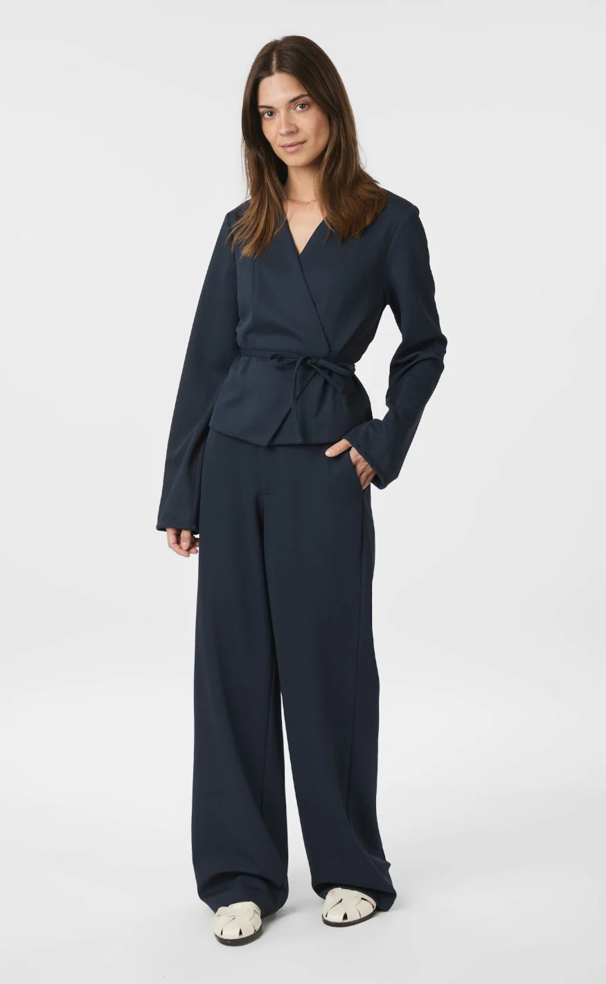 Neo Noir Bukser - Nathalie - Navy - Image 5
