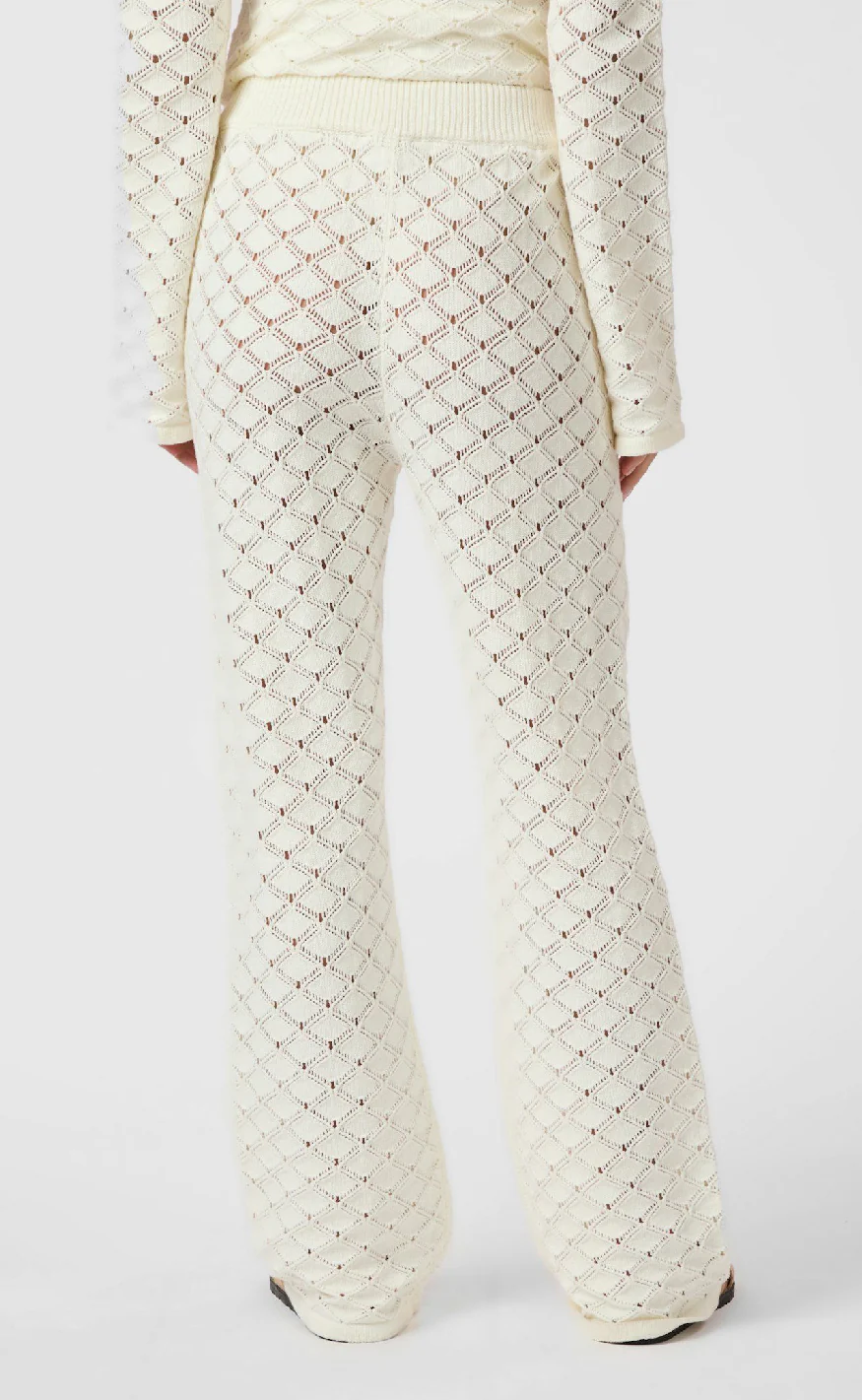 Neo Noir Bukser - Rizzy Crochet - Off White - Image 5