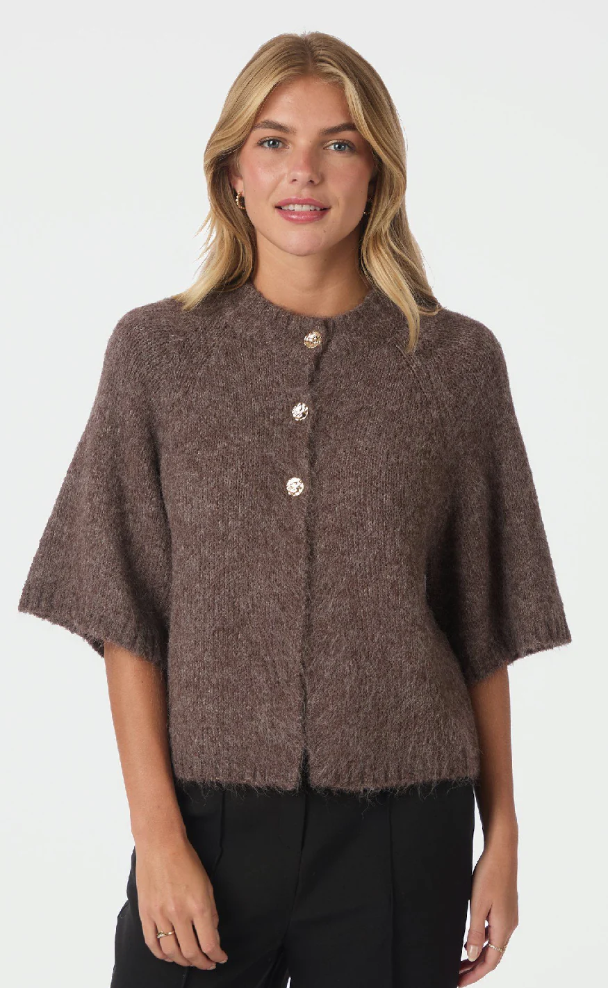 Neo Noir Cardigan - Benuta - Light Brown - Image 2
