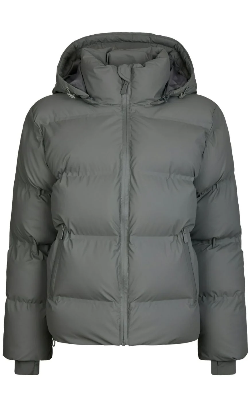 Neo Noir Jakke - Fox Puffer - Grey - Image 2